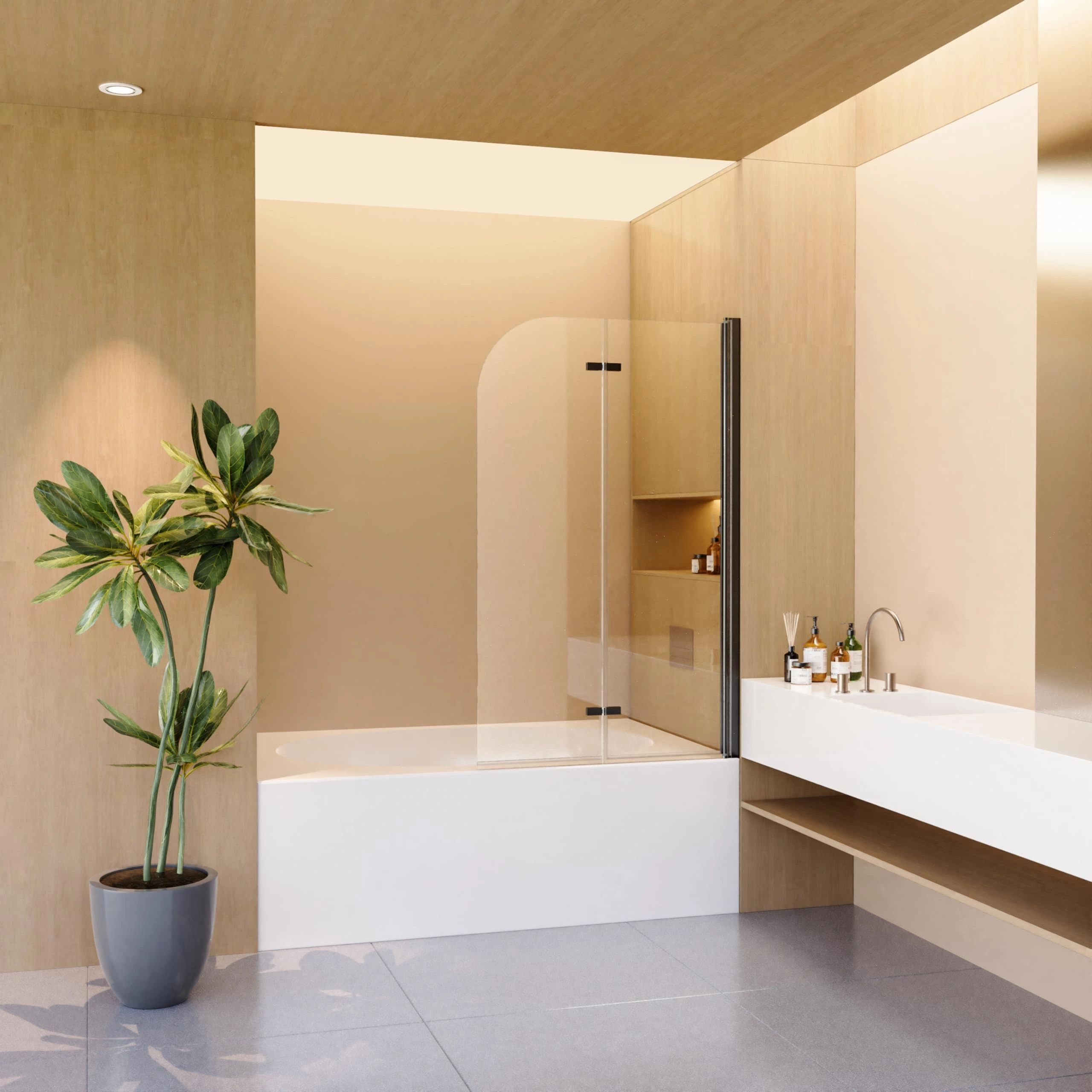 Modern minimalist bathroom renovation